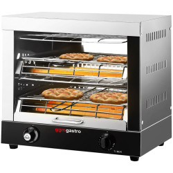Гриль-саламандра GGM Gastro SMJ30D (Black/Inox) Thumb