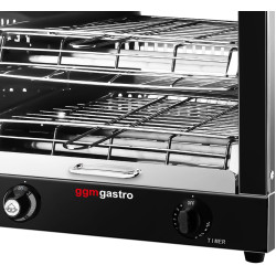 Гриль-саламандра GGM Gastro SMJ30D (Black/Inox) Thumb
