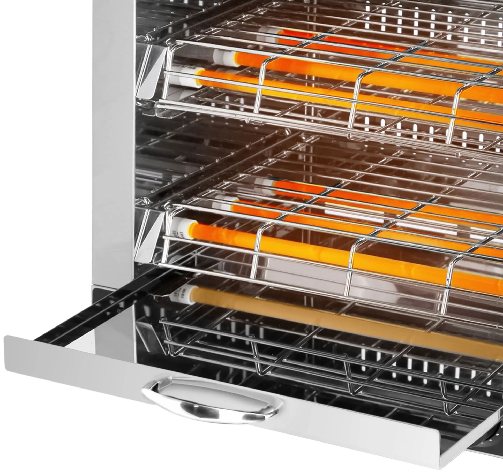 Гриль-саламандра GGM Gastro SMJ30D (Black/Inox) - 5