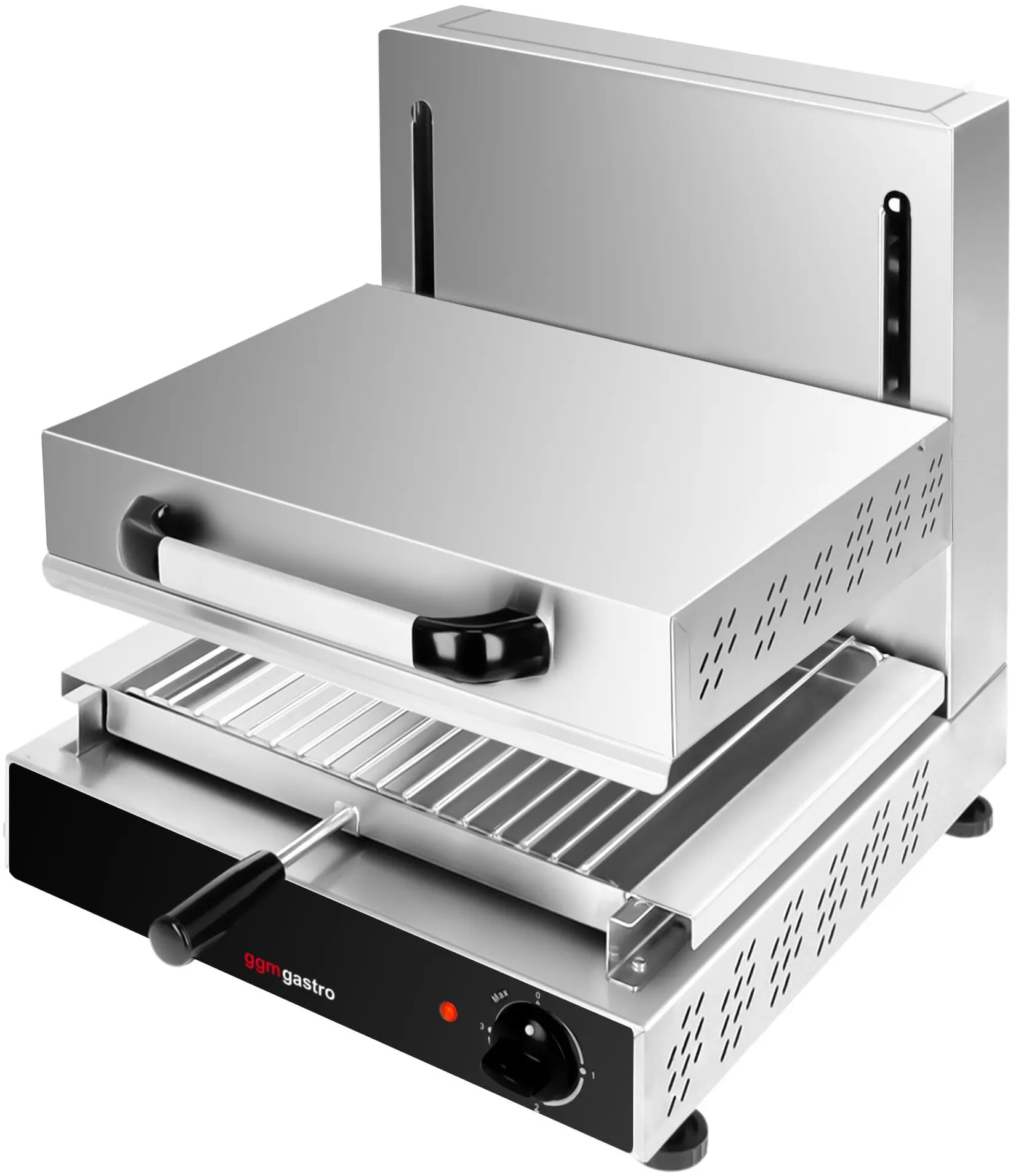 Гриль-саламандра GGM Gastro SMK1-E (Inox/Black) - 2