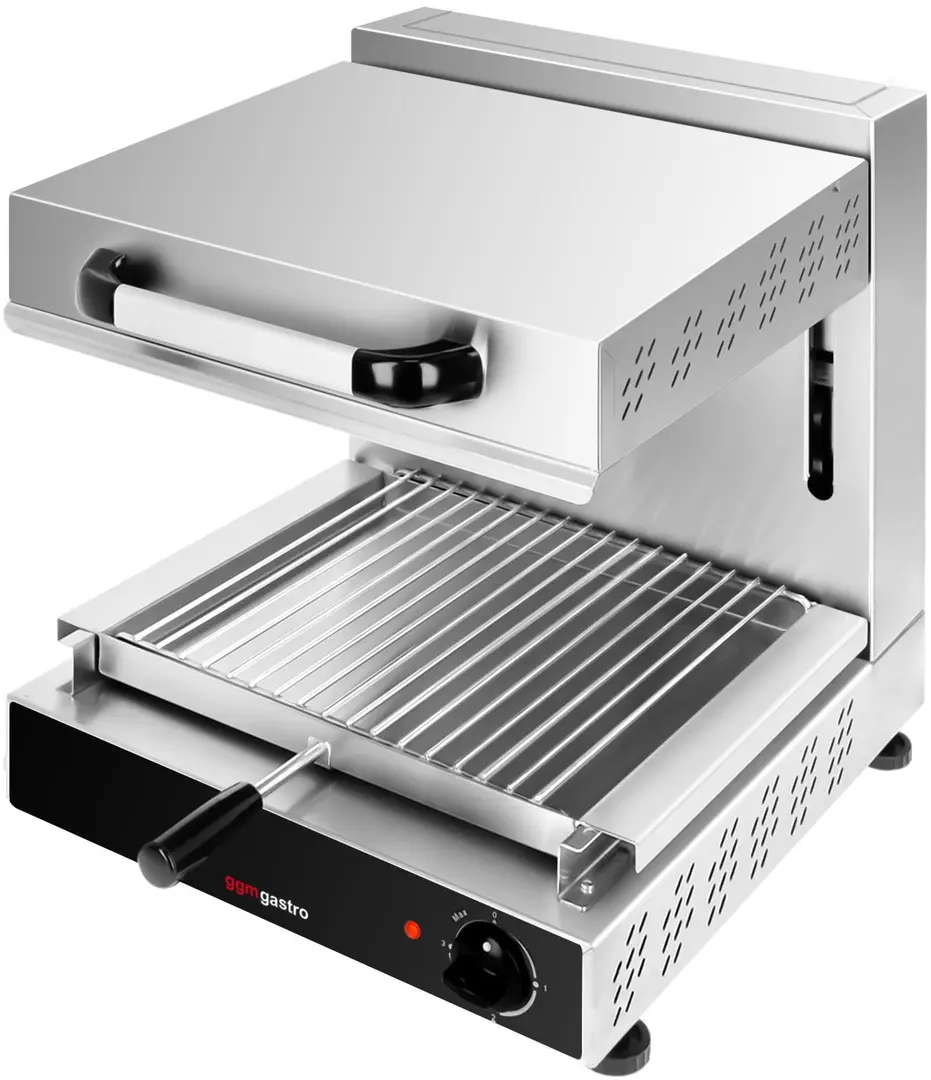 Гриль-саламандра GGM Gastro SMK1-E (Inox/Black)