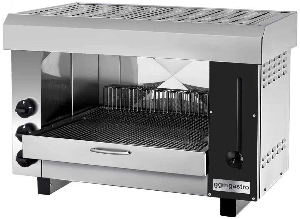 Гриль-саламандра GGM Gastro SMK3 (Inox/Black)