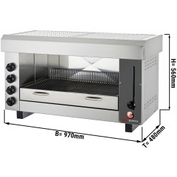Гриль-саламандра GGM Gastro SMK4 (Inox/Black) Thumb