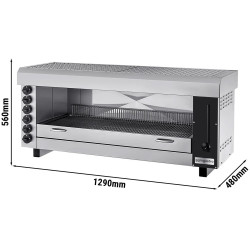 Гриль-саламандра GGM Gastro SMK6 (Inox/Black) Thumb