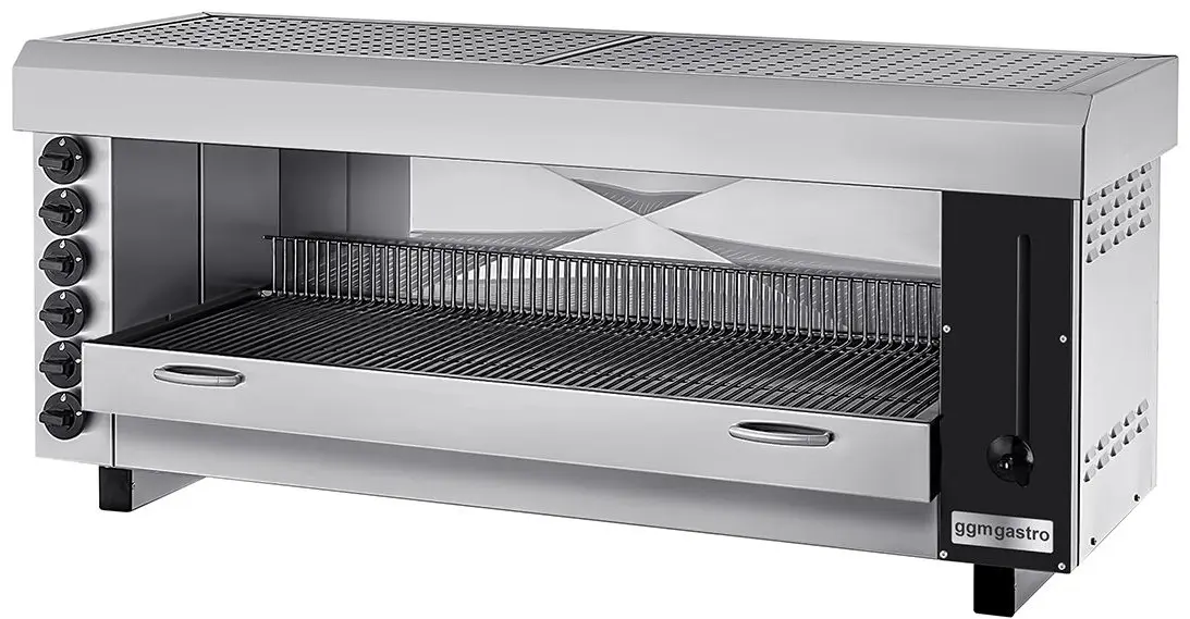 Гриль-саламандра GGM Gastro SMK6 (Inox/Black)