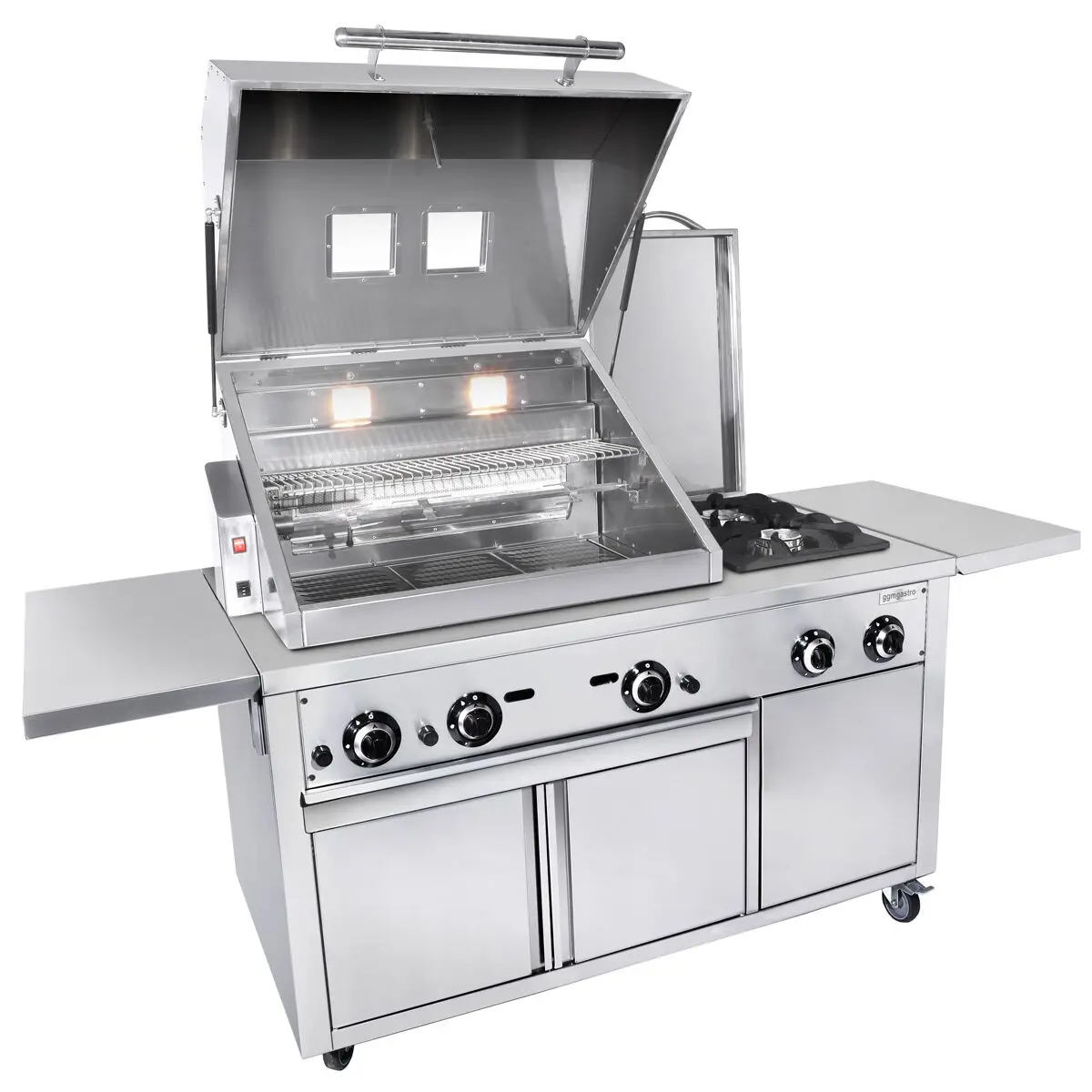 Гриль-станция GGM Gastro GRSTE3 (Inox) - 2