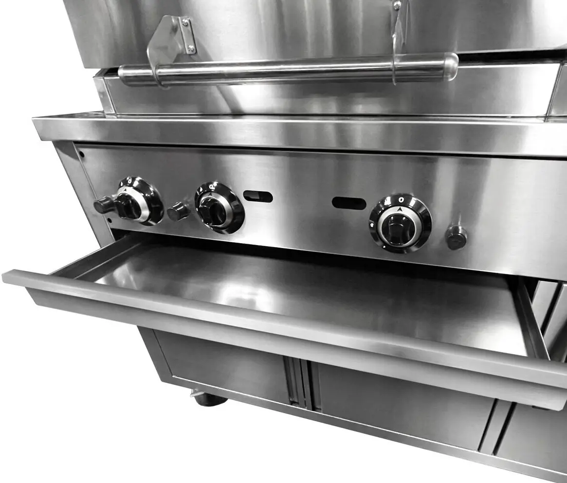 Гриль-станция GGM Gastro GRSTE3 (Inox) - 14