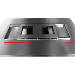 Гриль-станция GGM Gastro GRSTE3 (Inox) Thumb
