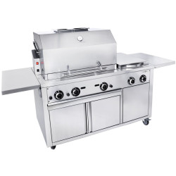 Гриль-станция GGM Gastro GRSTE3 (Inox) Thumb