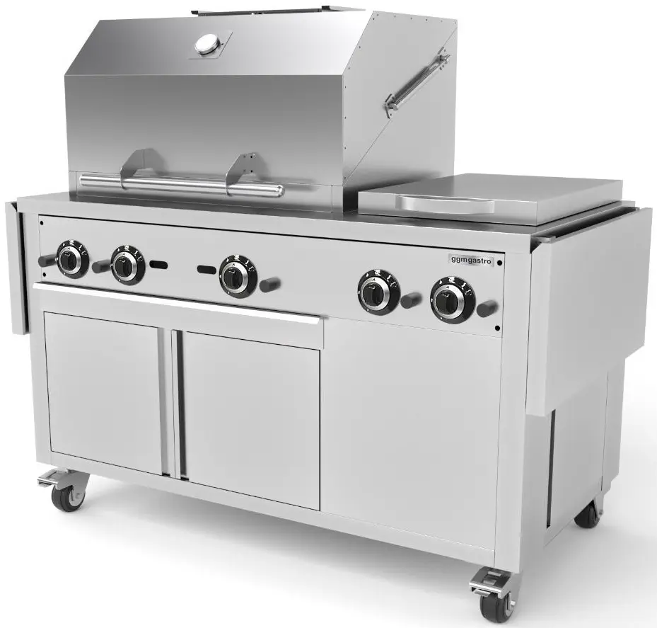 Гриль-станция GGM Gastro GRSTE3 (Inox) - 5