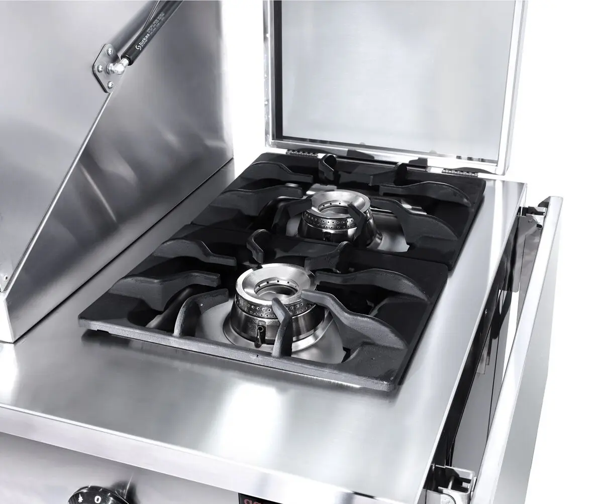 Гриль-станция GGM Gastro GRSTE3 (Inox) - 9