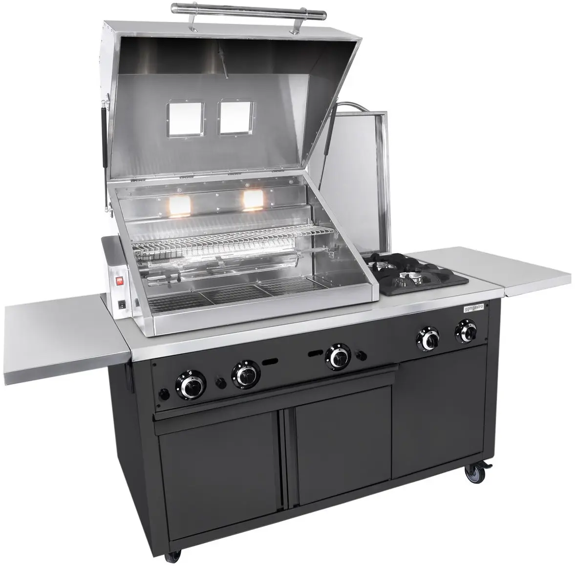 Гриль-станция GGM Gastro GRSTE3S (Black) - 2