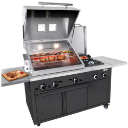 Гриль-станция GGM Gastro GRSTE3S (Black)