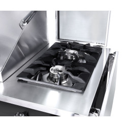 Гриль-станция GGM Gastro GRSTE3S (Black) Thumb