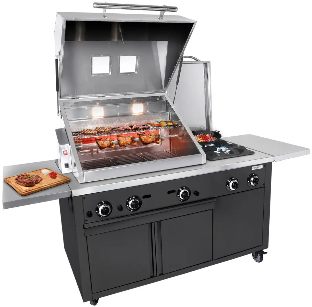 Гриль-станция GGM Gastro GRSTE3S (Black)