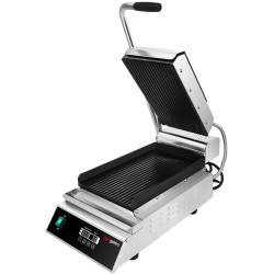 Контактный гриль для гамбургеров GGM Gastro KGJ362 (Black/Inox) Thumb