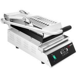 Контактный гриль для гамбургеров GGM Gastro KGJ362 (Black/Inox) Thumb