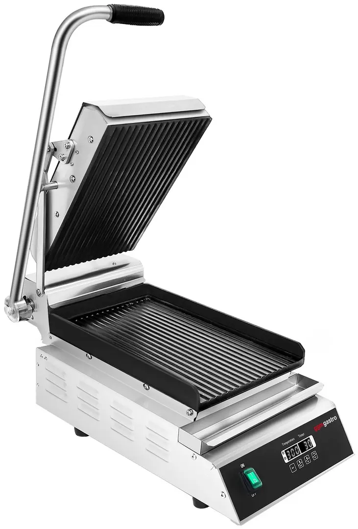 Контактный гриль для гамбургеров GGM Gastro KGJ362 (Black/Inox)