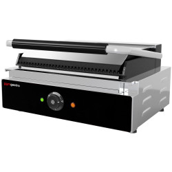 Контактный гриль для гамбургеров GGM Gastro KGJ442 (Black/Inox) Thumb