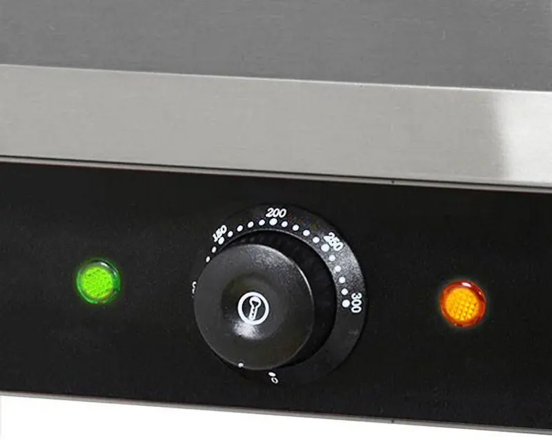 Контактный гриль для гамбургеров GGM Gastro KGJ442 (Black/Inox) - 4
