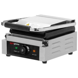 Контактный гриль для гамбургеров GGM Gastro KGKB100 (Black/Inox) Thumb