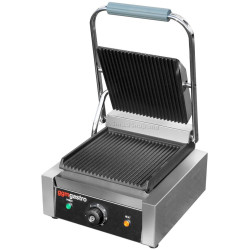 Контактный гриль для гамбургеров GGM Gastro KGKB100 (Black/Inox)