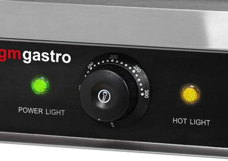 Контактный гриль для гамбургеров GGM Gastro KGKB100 (Black/Inox) - 4