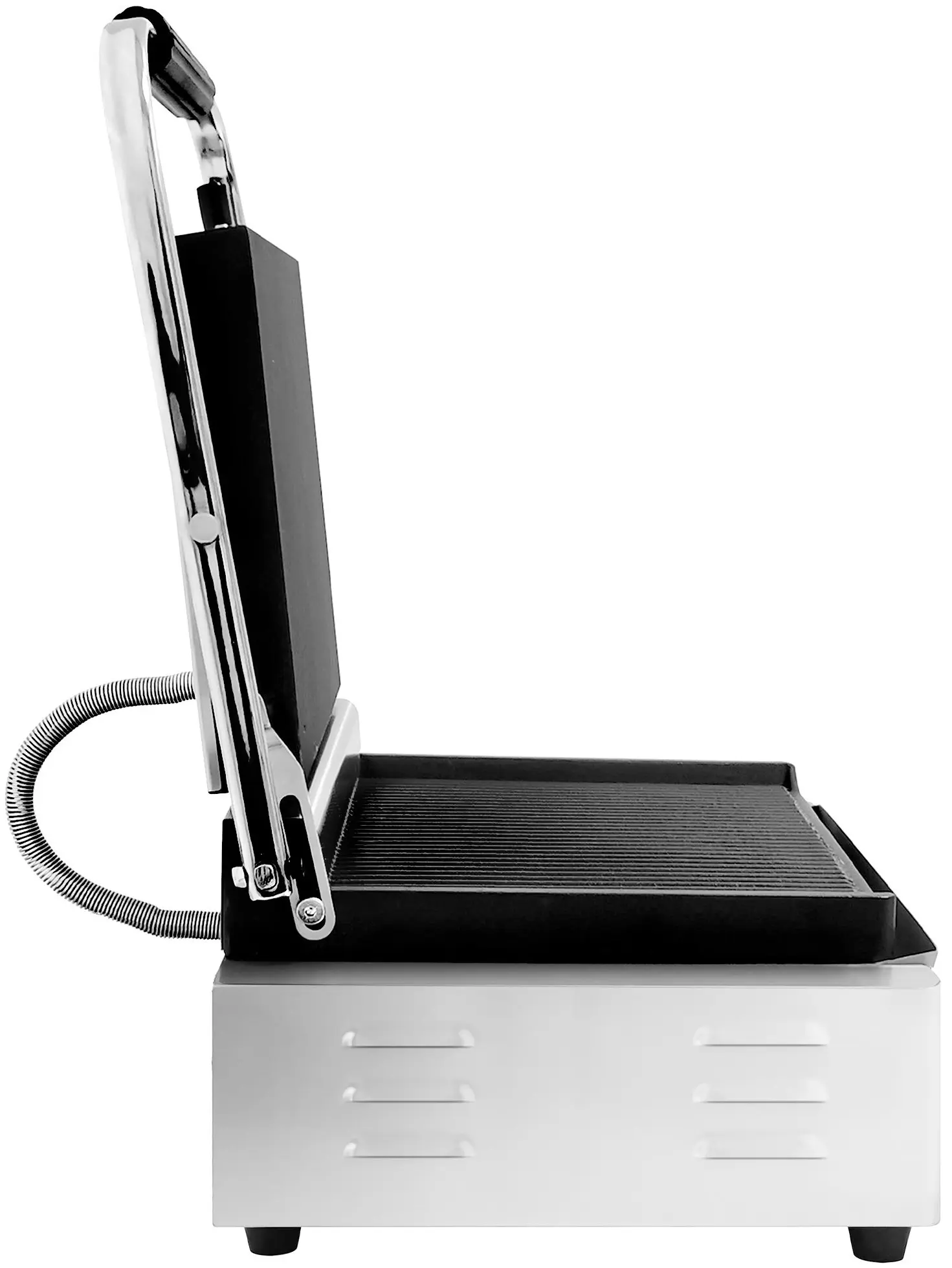 Gratar de contact GGM Gastro KGEJ432 (Black/Inox) - 2