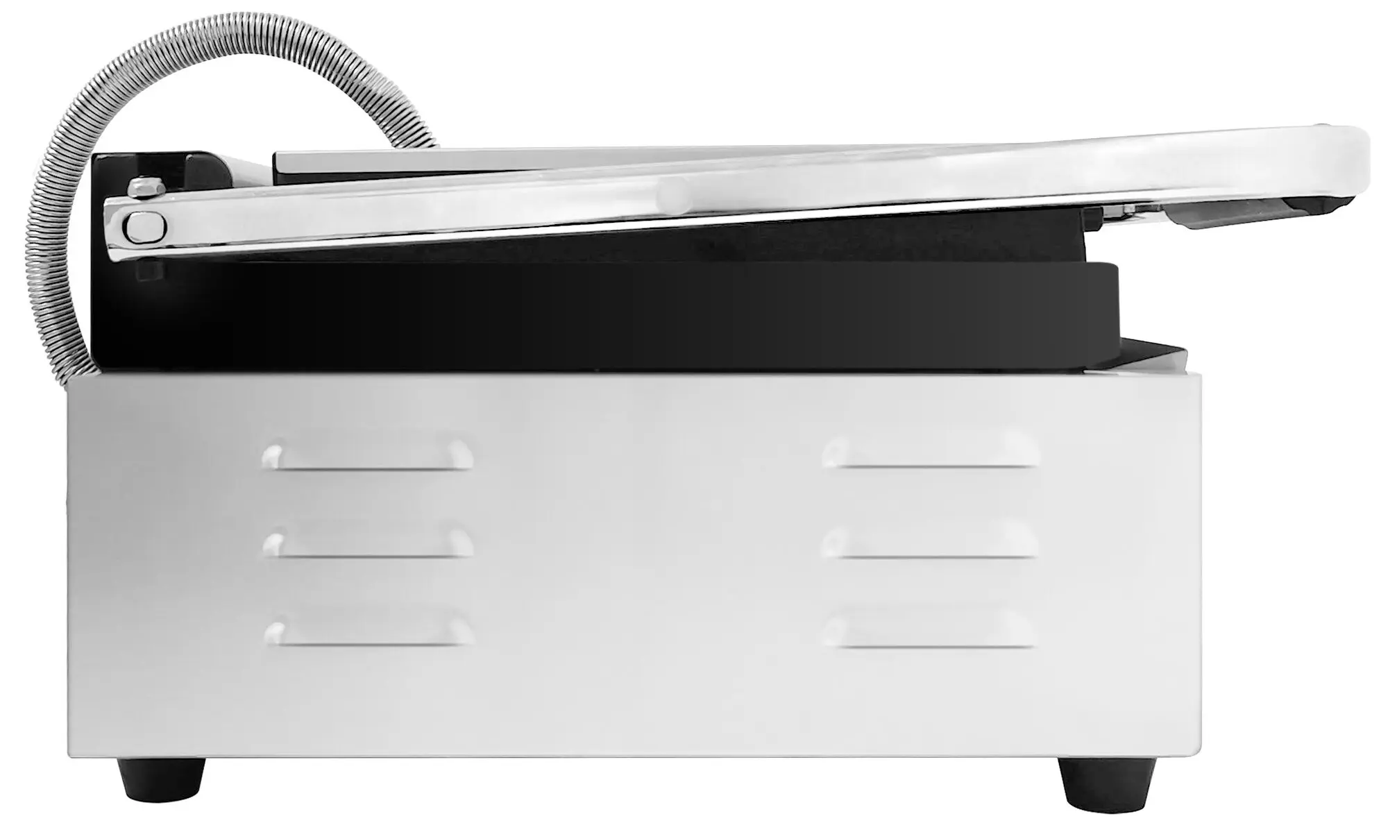 Gratar de contact GGM Gastro KGEJ432 (Black/Inox) - 3