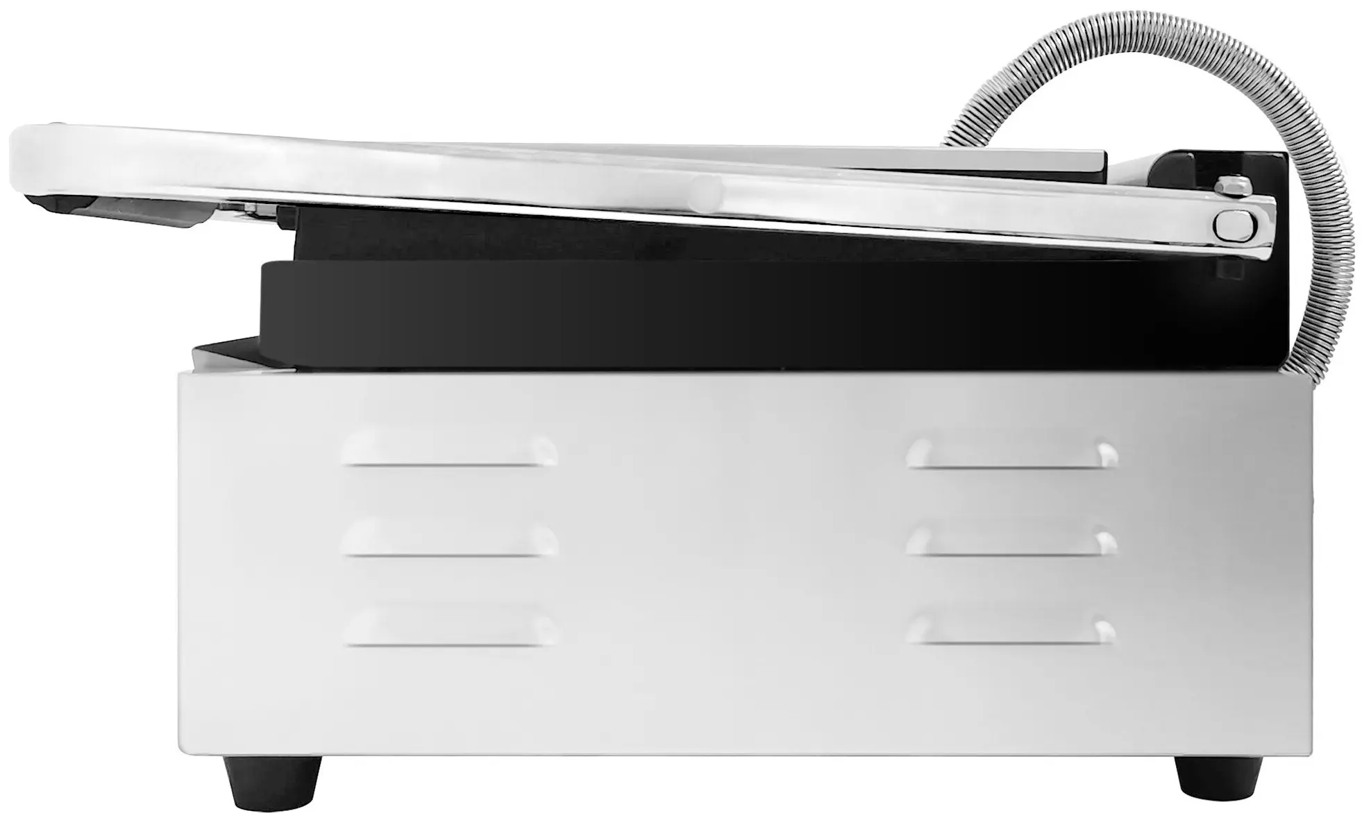 Gratar de contact GGM Gastro KGEJ432 (Black/Inox) - 4
