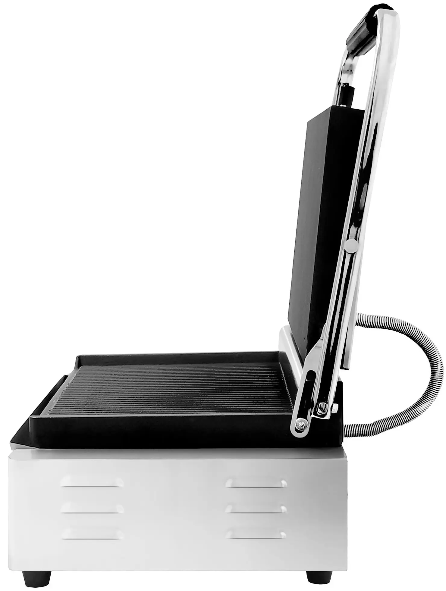 Gratar de contact GGM Gastro KGEJ432 (Black/Inox) - 5