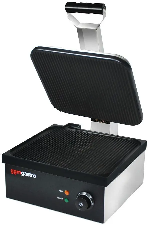Контактный гриль GGM Gastro KGGEJ432 (Black/Inox)