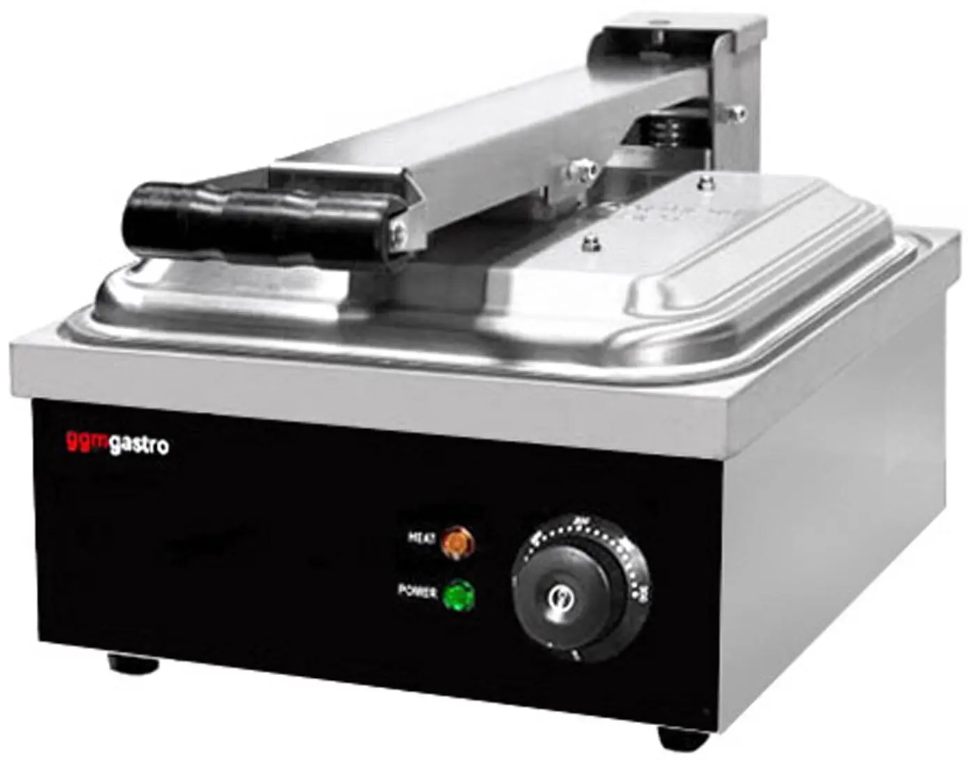 Gratar de contact GGM Gastro KGJ12 (Black/Inox) - 4