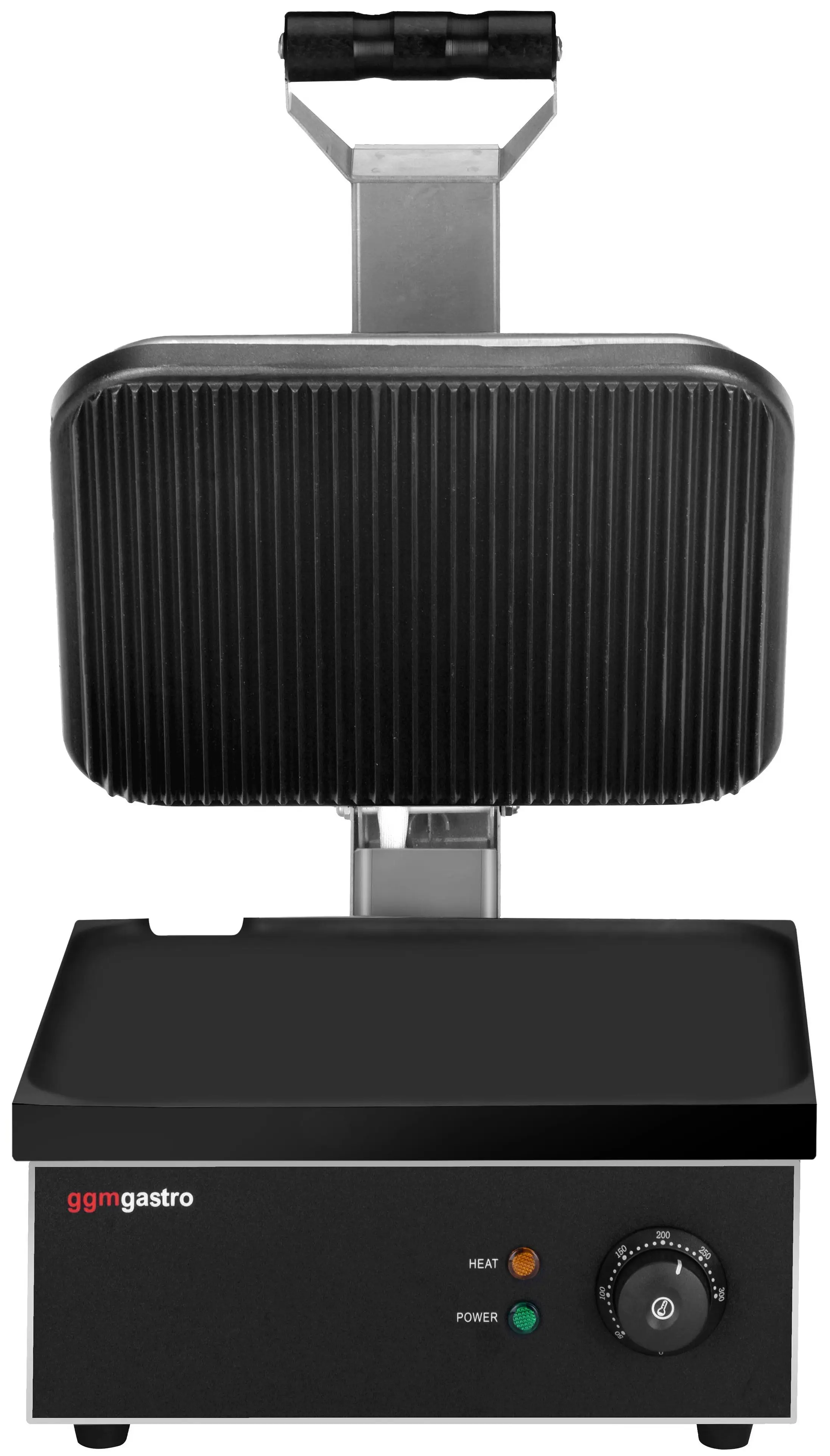 Gratar de contact GGM Gastro KGJ13 (Black/Inox) - 2