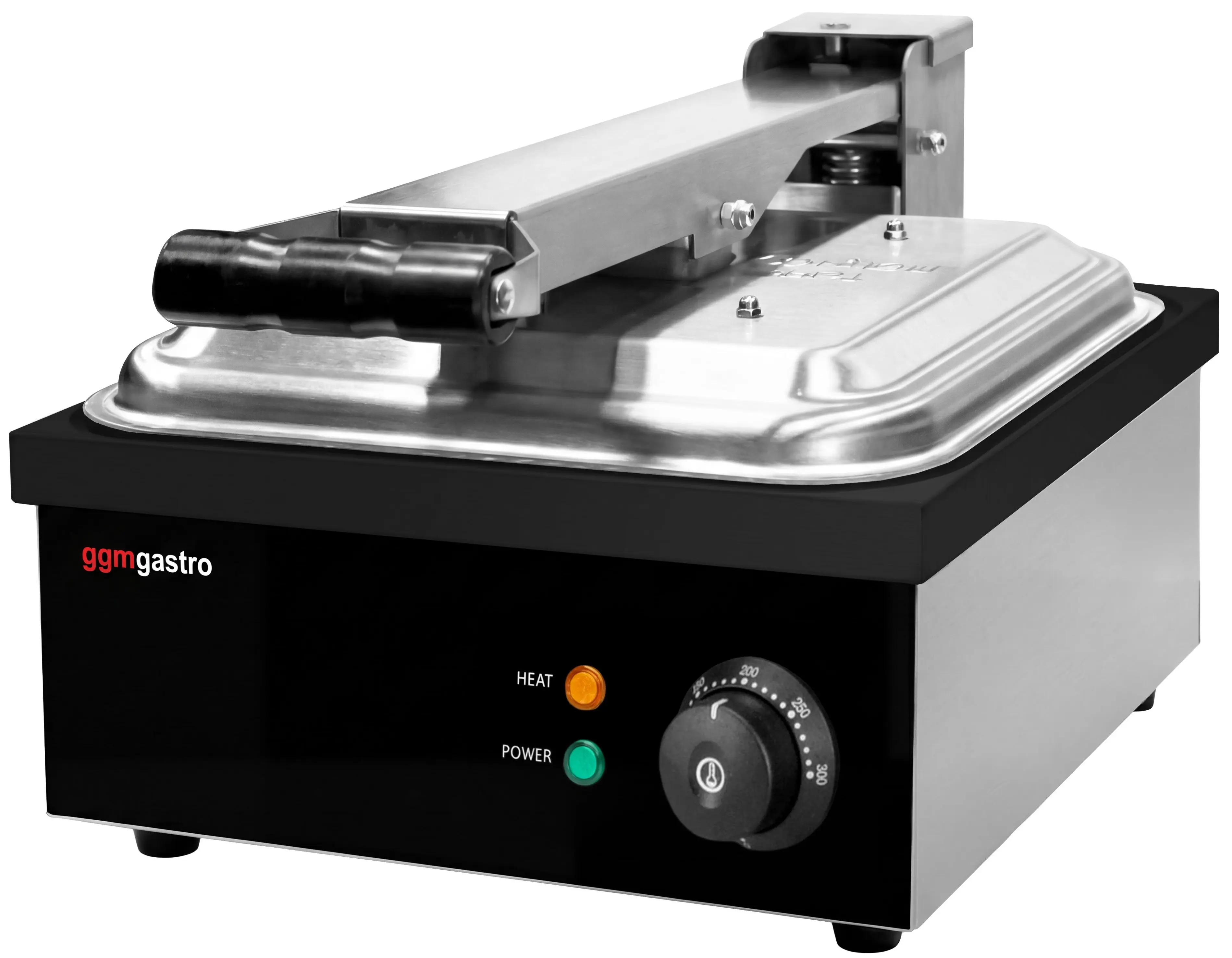 Gratar de contact GGM Gastro KGJ13 (Black/Inox) - 4