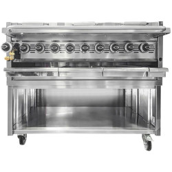 Лавовый гриль газовый GGM Gastro HSOE2 (Inox) Thumb