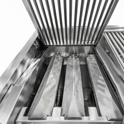 Лавовый гриль газовый GGM Gastro HSOE2 (Inox) Thumb