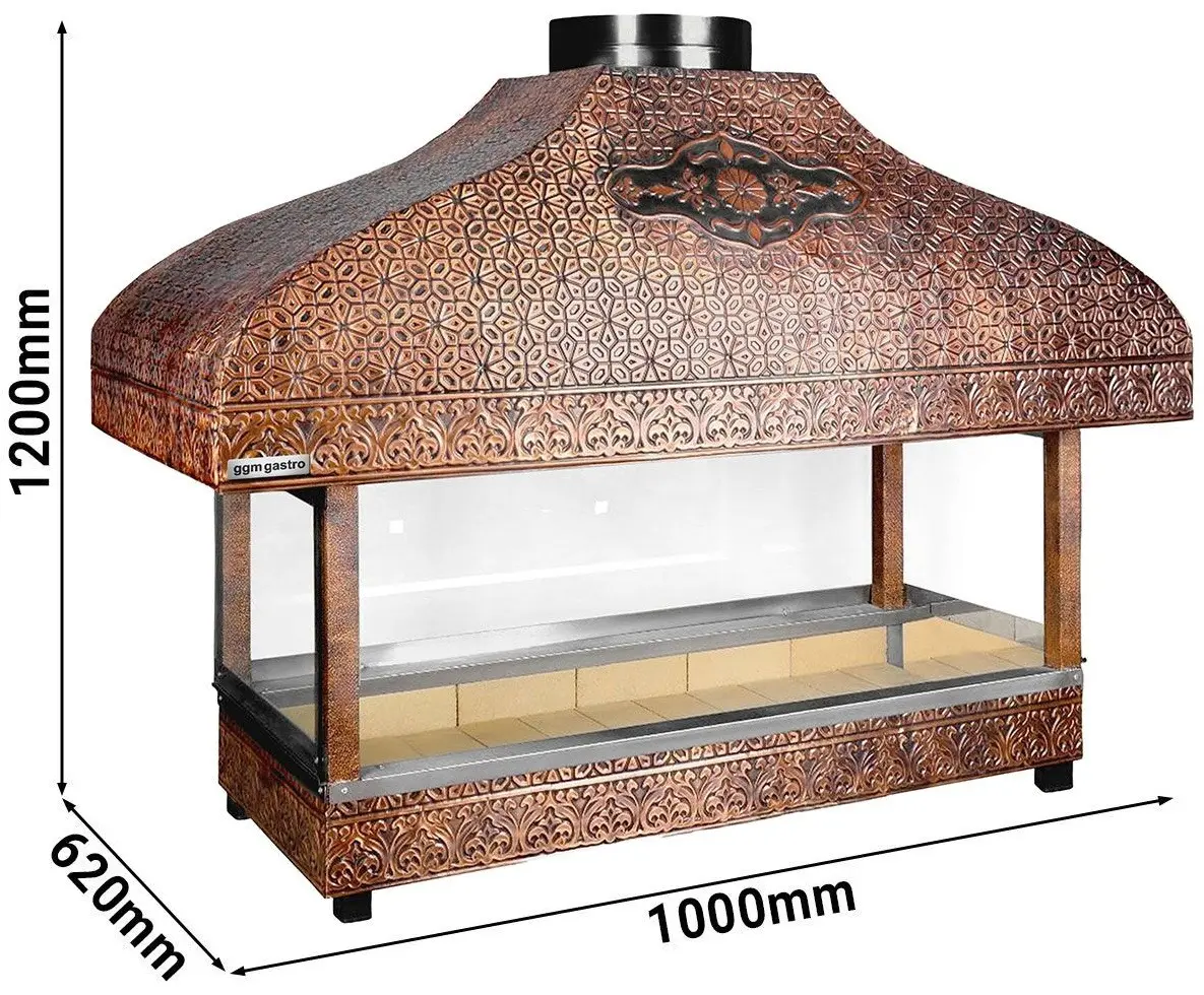 Медный гриль GGM Gastro KGOA10 (Copper) - 10