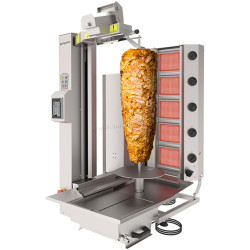 Робот-гриль для шаурмы газовый GGM Gastro DRAT120 (Inox)