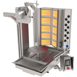 Робот-гриль для шаурмы газовый GGM Gastro DRAT275 (Inox) Thumb