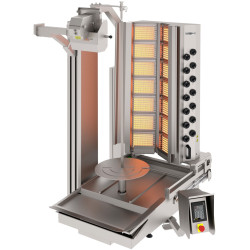 Robot de shaorma pe gaz GGM Gastro DRAT350 (Inox) Thumb