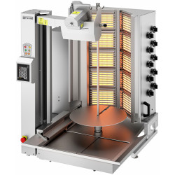 Робот-гриль для шаурмы газовый GGM Gastro DRATV120 (Inox) Thumb