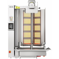 Робот-гриль для шаурмы газовый GGM Gastro DRATV120 (Inox) Thumb
