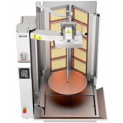 Робот-гриль для шаурмы газовый GGM Gastro DRATV120 (Inox) Thumb
