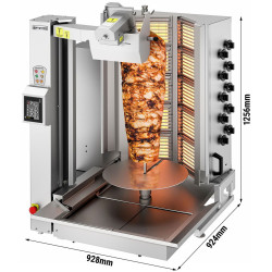 Робот-гриль для шаурмы газовый GGM Gastro DRATV120 (Inox) Thumb