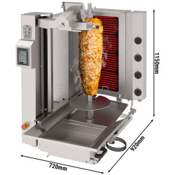 Робот-гриль для шаурмы GGM Gastro DRAT4E (Inox) Thumb