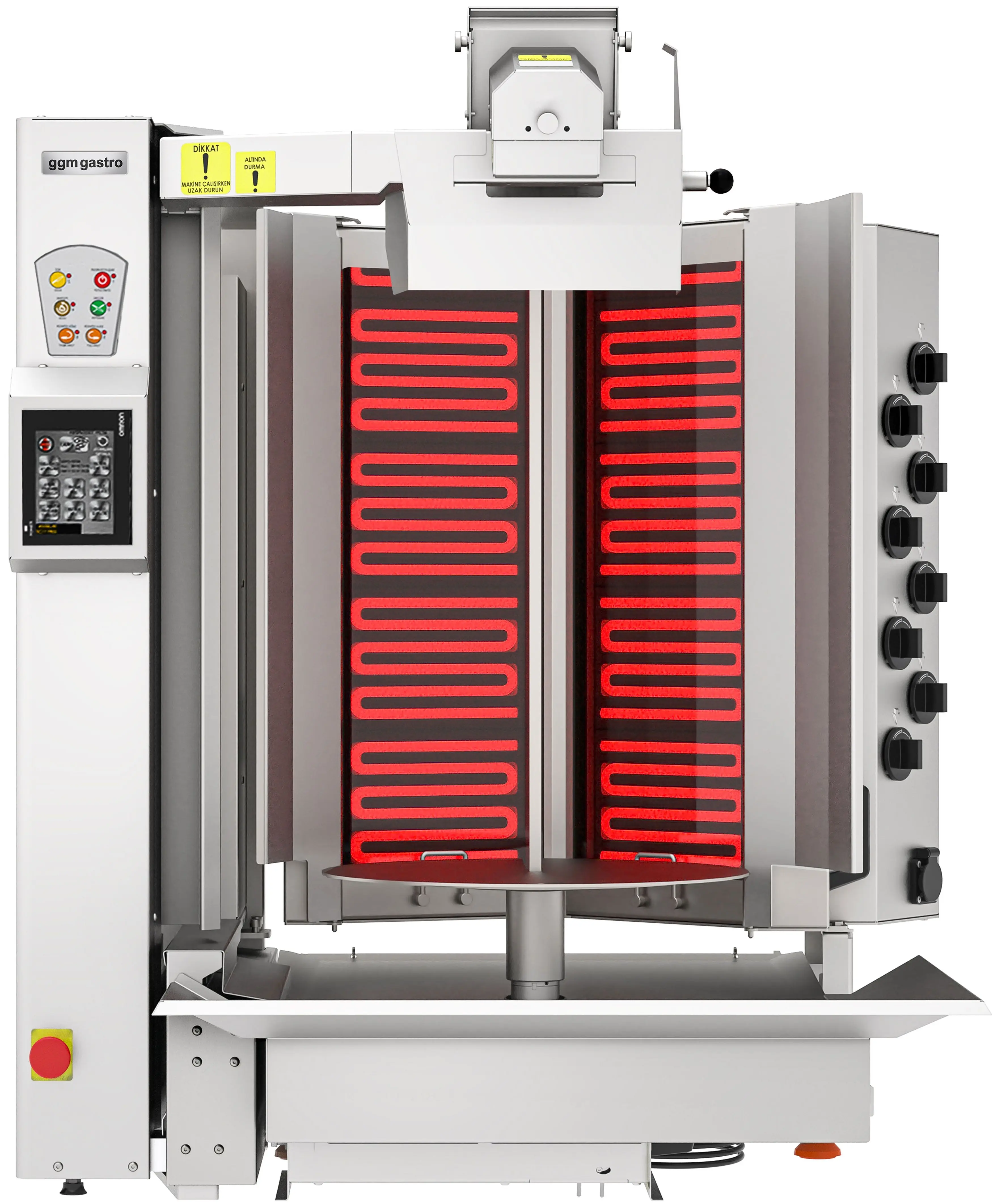 Robot de shaorma electric GGM Gastro DRATEV95 (Inox) - 2
