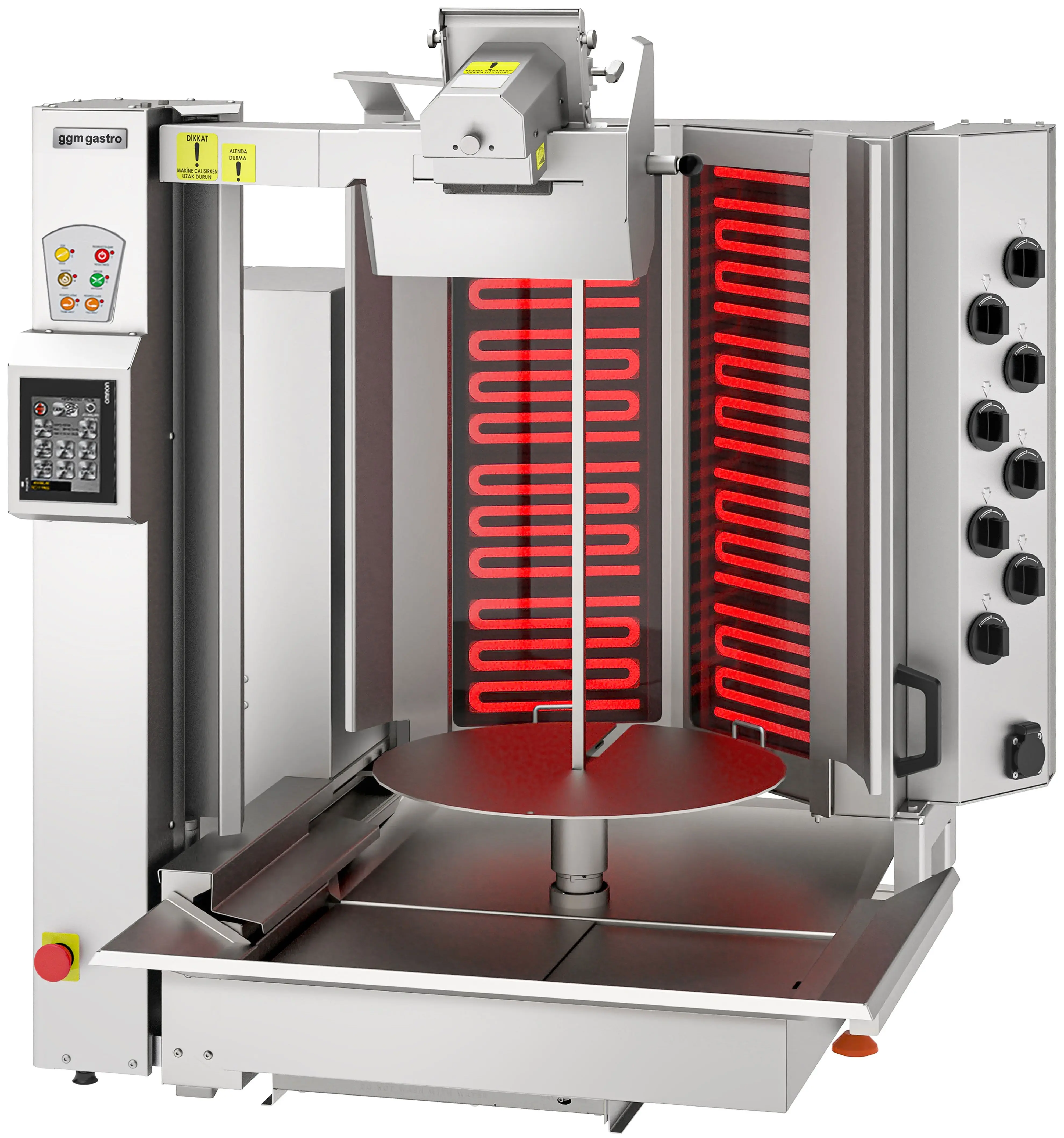 Robot de shaorma electric GGM Gastro DRATEV95 (Inox) - 4