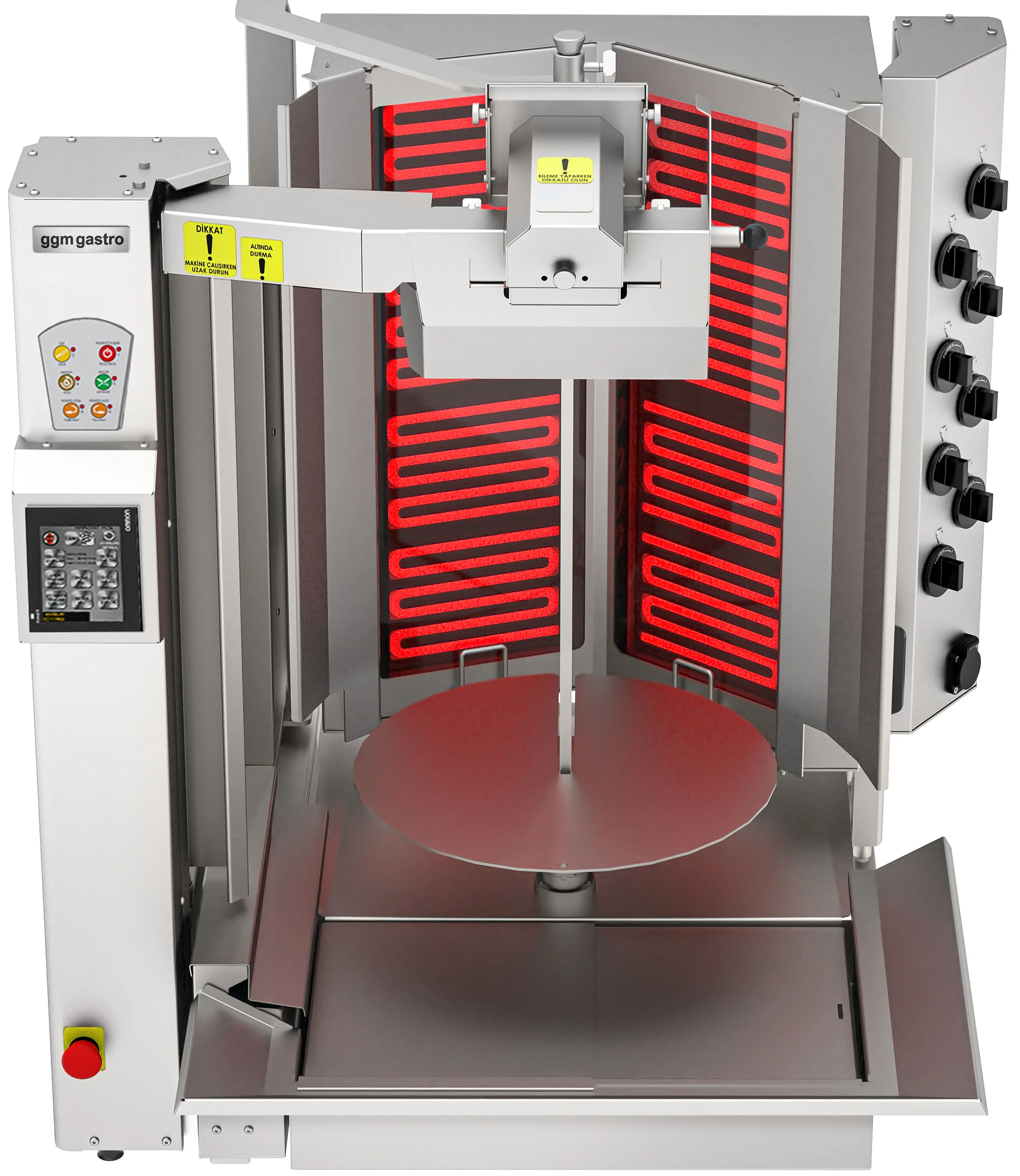 Robot de shaorma electric GGM Gastro DRATEV95 (Inox) - 5