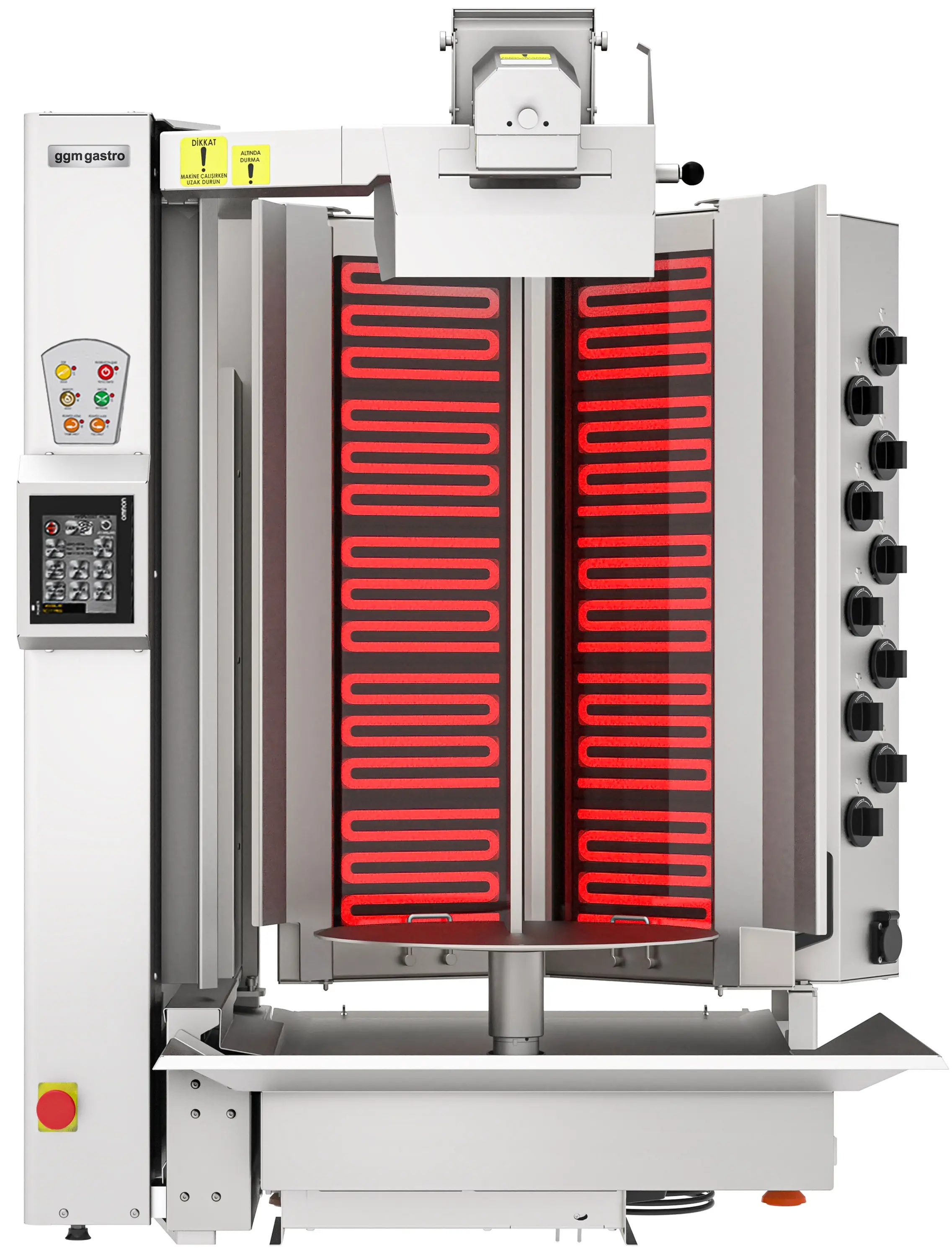 Робот-гриль для шаурмы GGM Gastro DRATVE120 (Inox) - 2